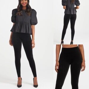 Spanx Velvet Leggings